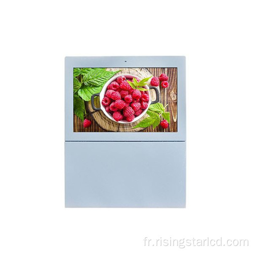 Écran LCD double face horizontal de 65 pouces